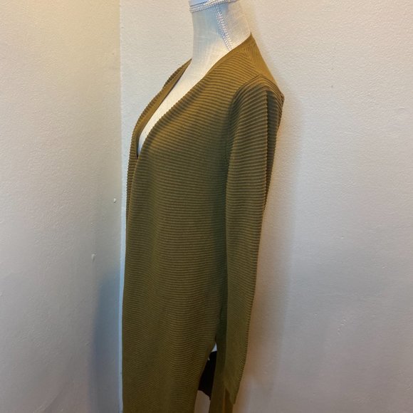 Prologue Womens Brown Long Sleeve Open Front Cardigan Sweater Size XS - Picture 6 of 8